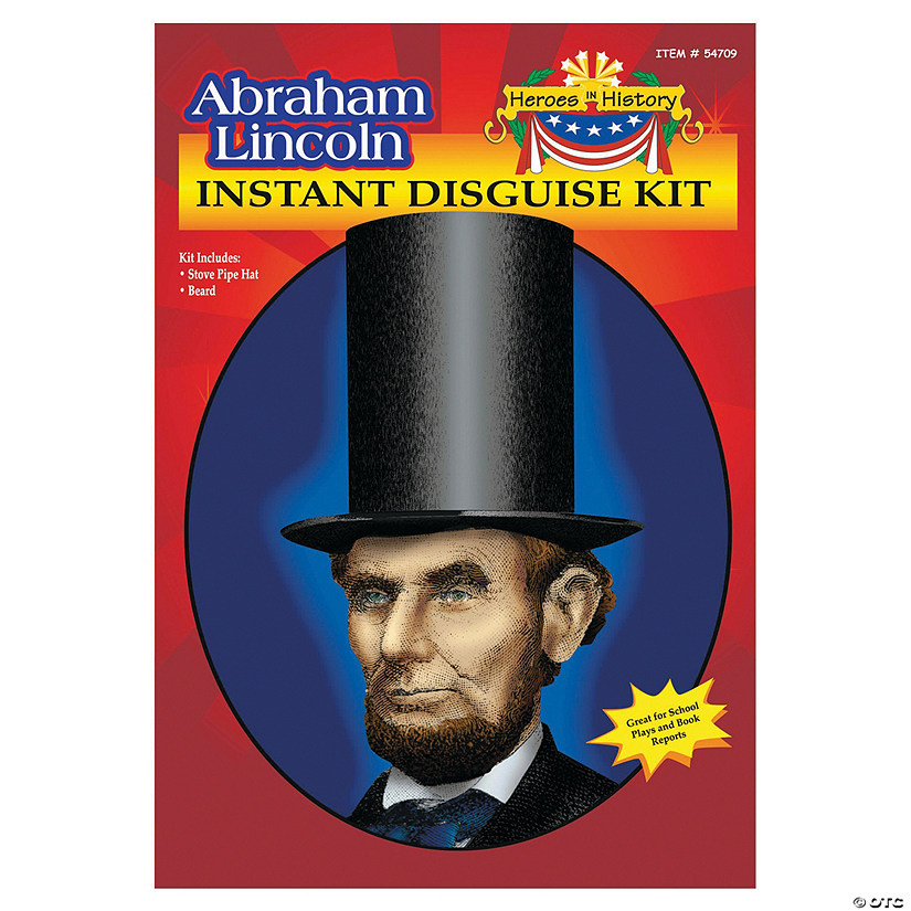 Heroes in History: Abraham Lincoln Beard & Hat Image