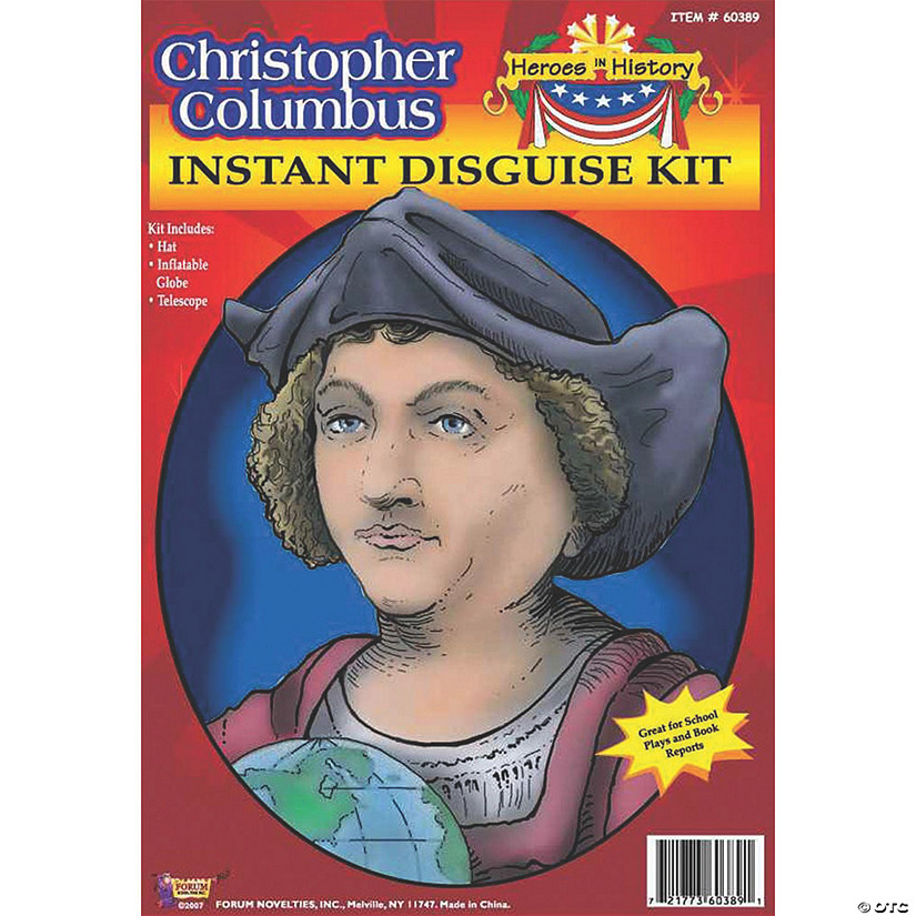 Heroes in History: Christopher Columbus Costume Hat & Accessories Image