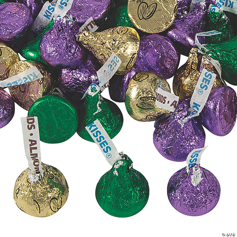 Hershey&amp;#8217;s&lt;sup&gt;&amp;#174;&lt;/sup&gt; Mardi Gras Chocolate Candy Assortment - 90 Pc. Image