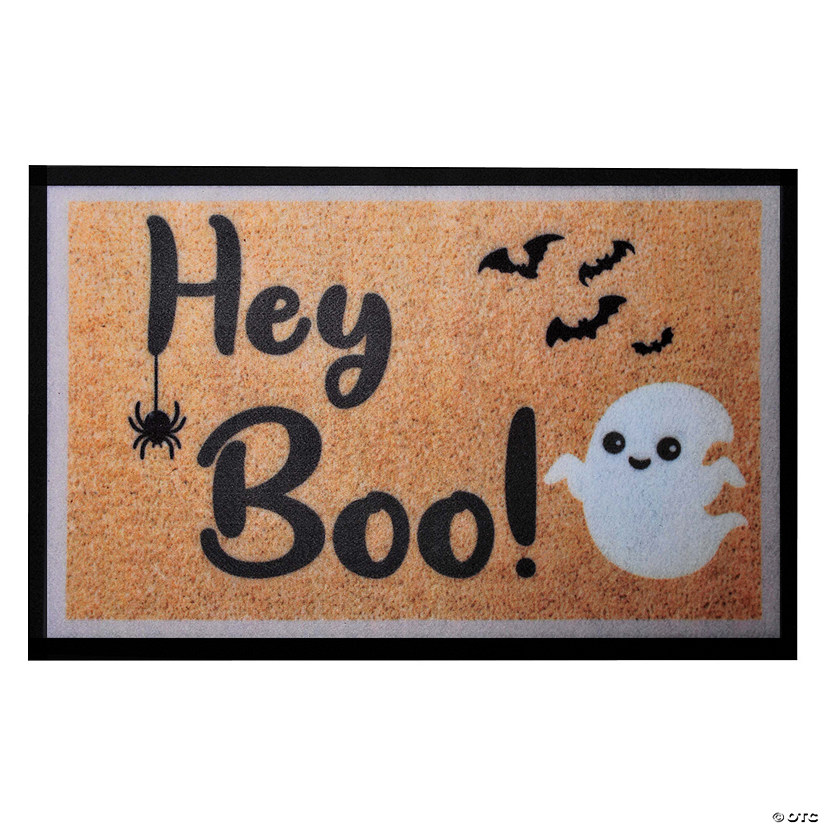 Hey Boo Doormat Halloween D&#233;cor Image