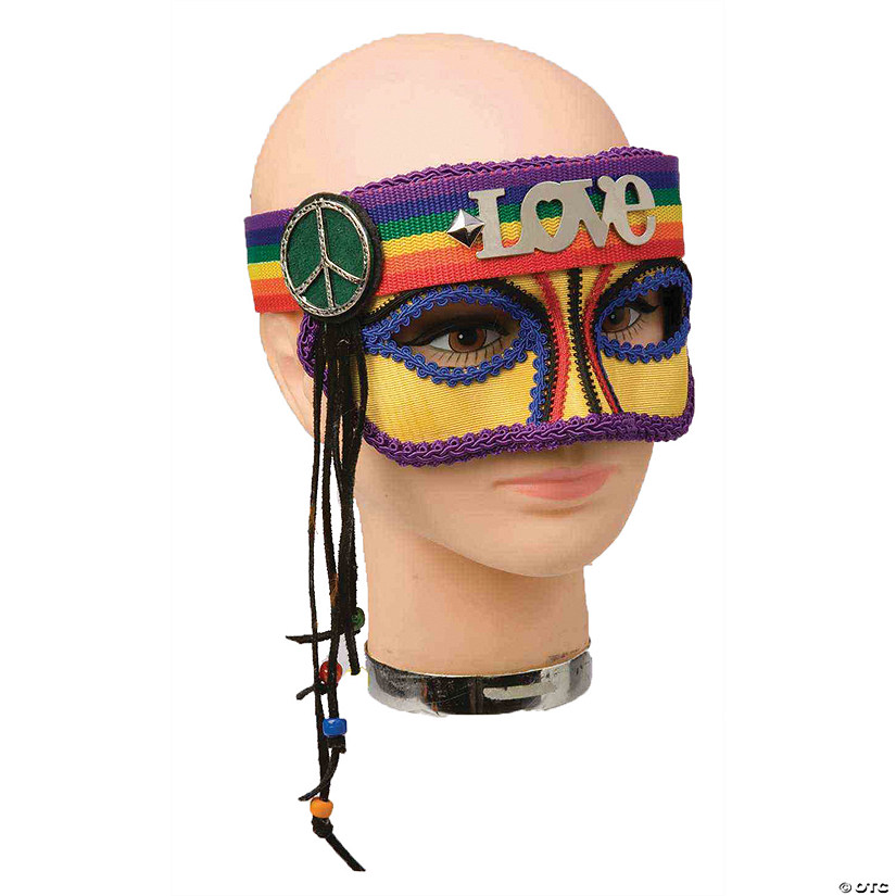Hippie Rainbow Eyemask Image