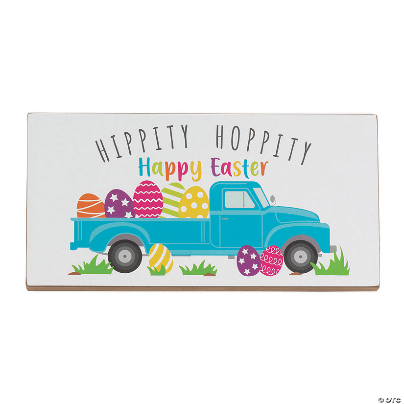 Hippity Hoppity Easter Sign Image