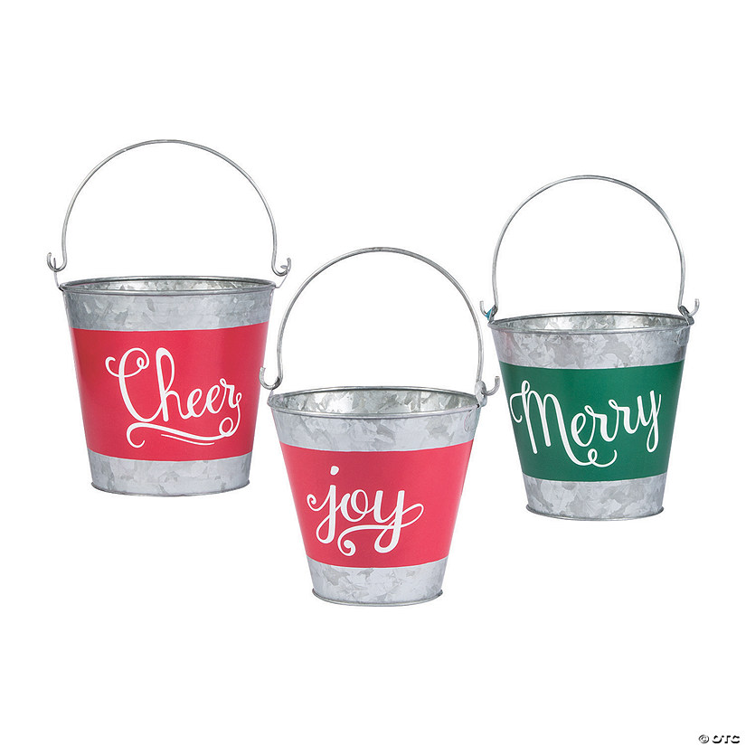 Holiday Handicraft Nesting Bucketst - 3 Pc. Image