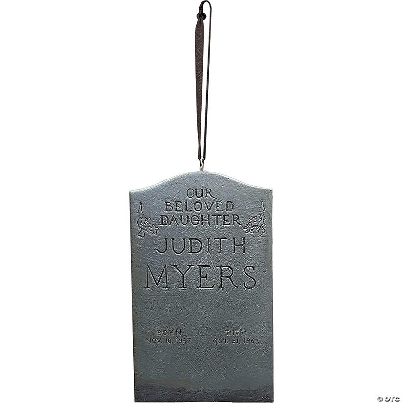 Holiday Horrors Halloween&amp;#8482; (1978) Judith Myers Tombstone Collectible Ornament Image