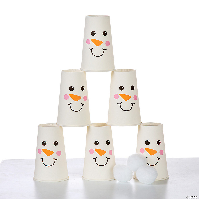 Holiday Snowball Bowling Game Image