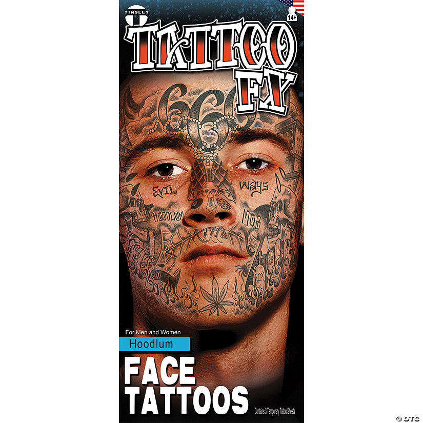 Hoodlum Face Tattoo Fx Image