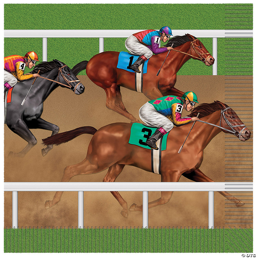Horse Racing Napkins Image