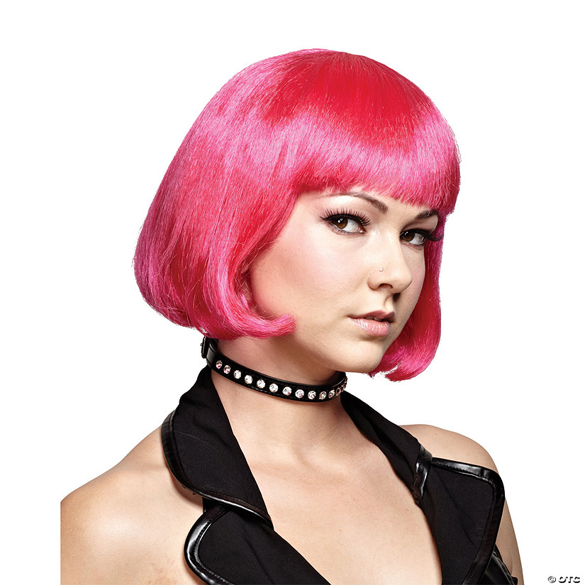 Hot Pink Wig Image