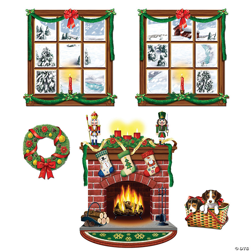 Indoor Christmas Decor Cut Outs Image