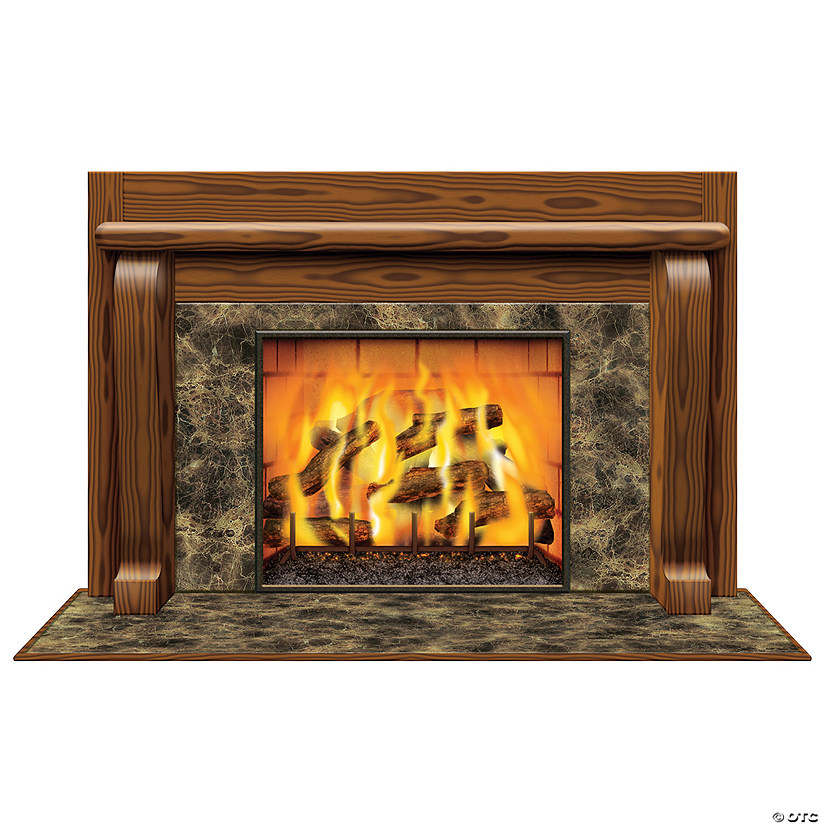 Insta-View Fireplace Decoration Image