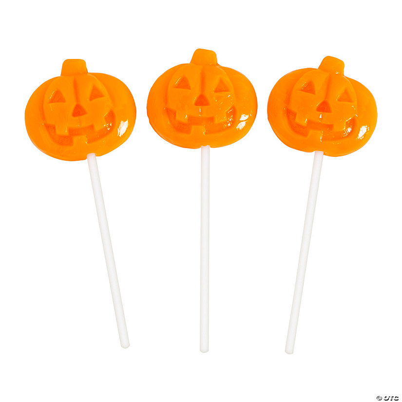 Jack-O&#8217;-Lantern Lollipops Image