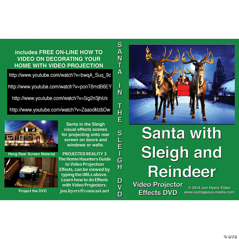 Jon Hyers Santa And Reindeer DVD Image