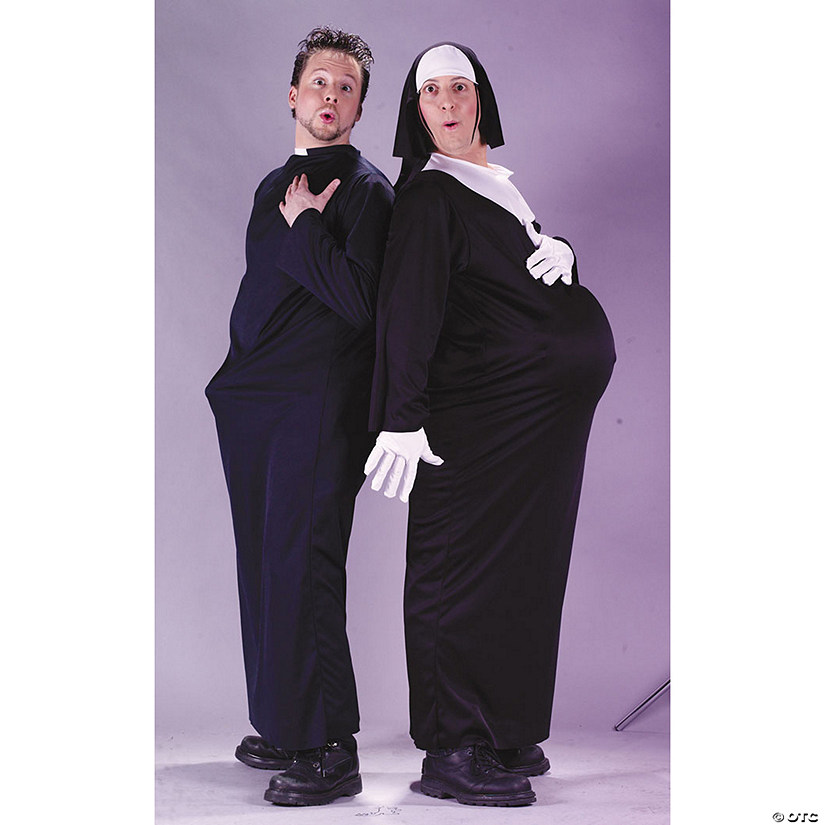 Keep Up The Faith Priest Adult Costume Image