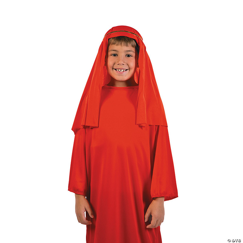 Kid&amp;#8217;s Red Nativity Hat Image