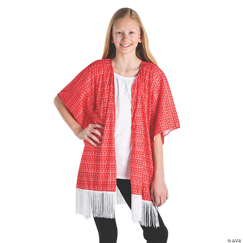 Kid&amp;#8217;s Ugly Sweater Fiesta Kimono Image