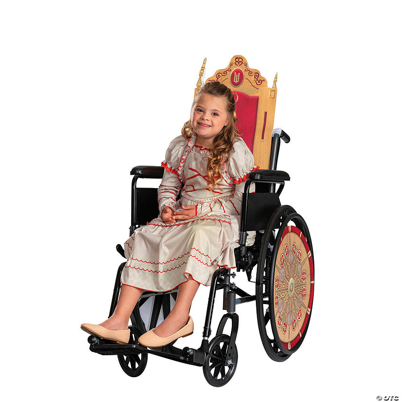 Kids Adaptive Wicked&amp;#8482; Nessa Rose Dress Costume Image