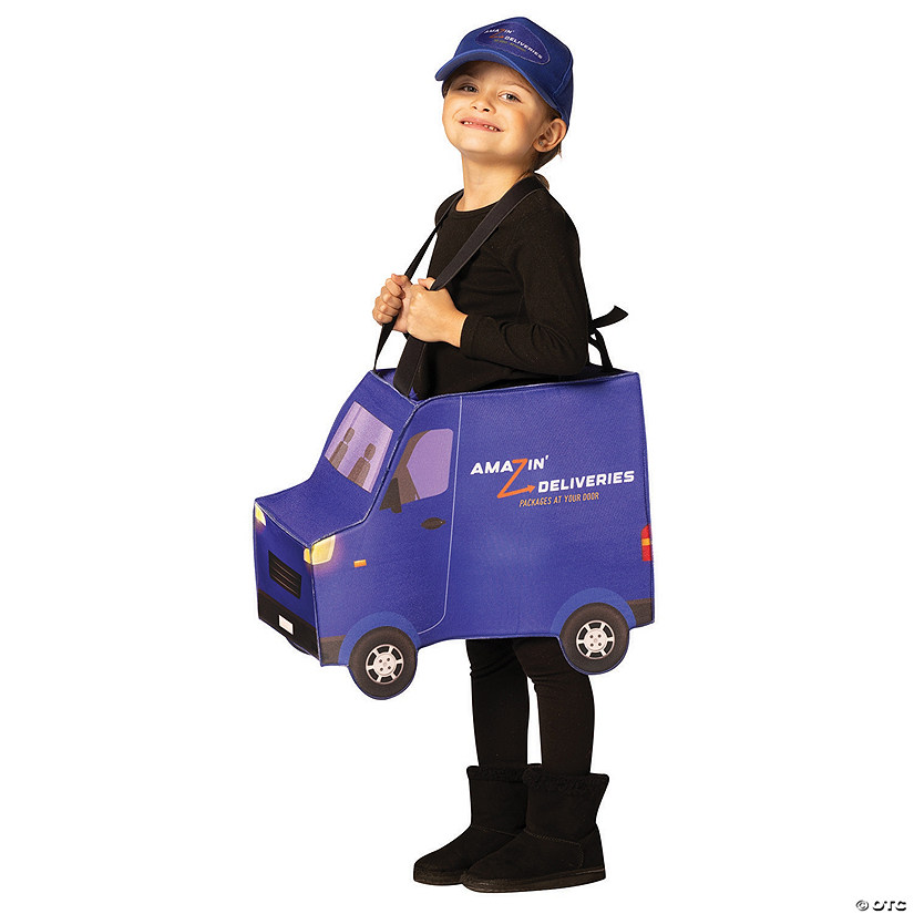Kids Amazin&#8217; Deliveries Truck Costume - Small 3-6 Image