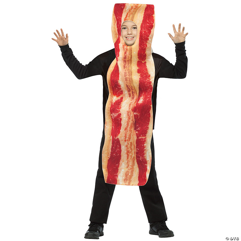Kids Bacon Strip Costume Image