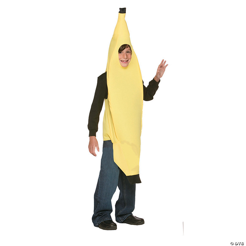 Kids Banana Costume - Medium Image