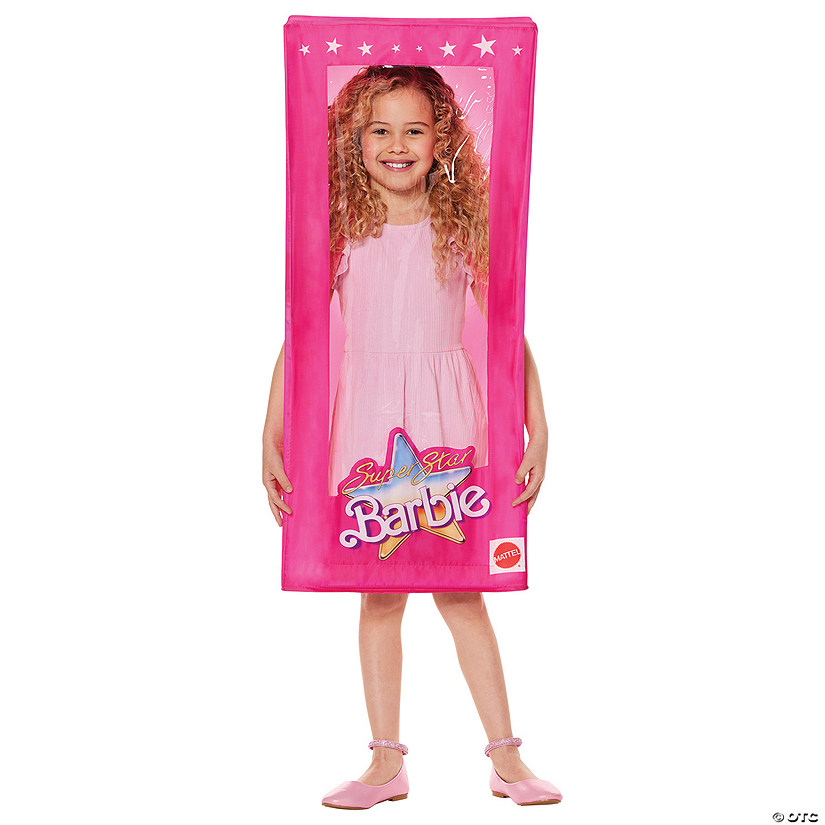 Kids Barbie Box Costume Image