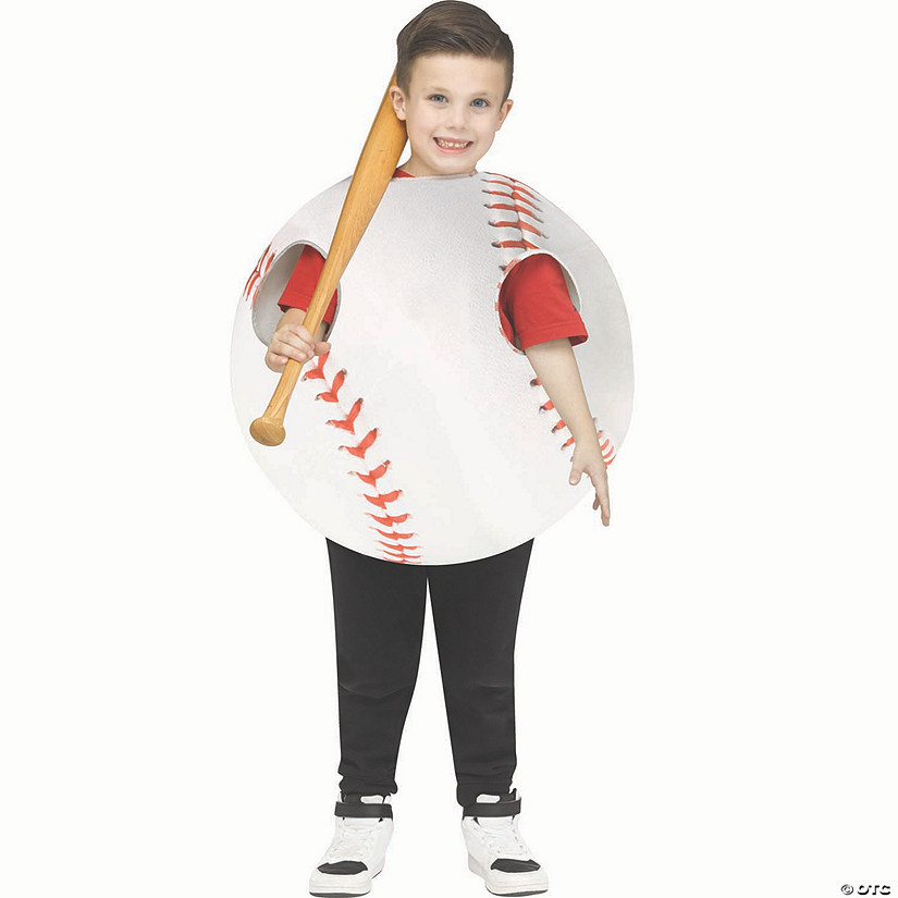 Kids Baseball Sports Ball Polyester Tunic Costume Image