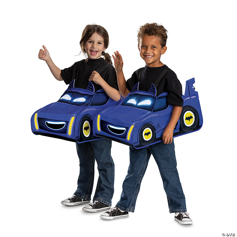 Kids Batwheels Bam 'Pop Out' Ride-On Classic Overlay Costume Image
