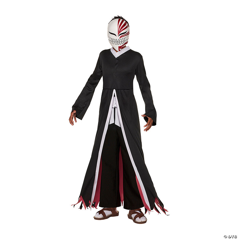 Kids Bleach&amp;#8482; White, Black &amp; Red Ichigo Kurosaki Costume Image