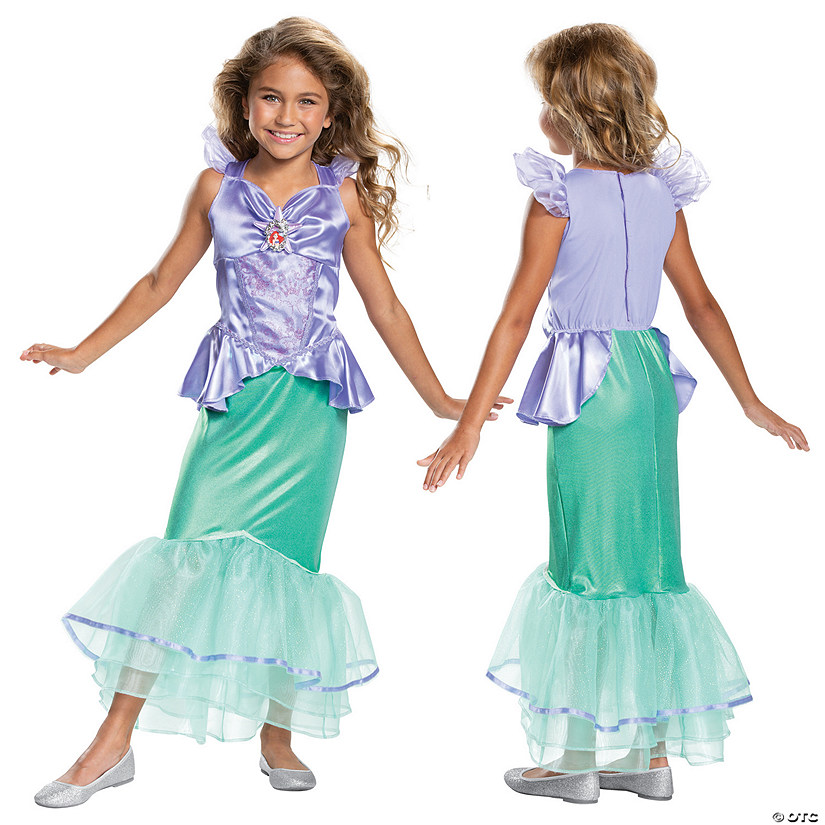 Kids Classic Disney The Little Mermaid&amp;#8482; Ariel Dress Costume Image