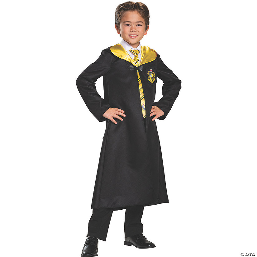 Kids Classic Harry Potter Hufflepuff Robe Image