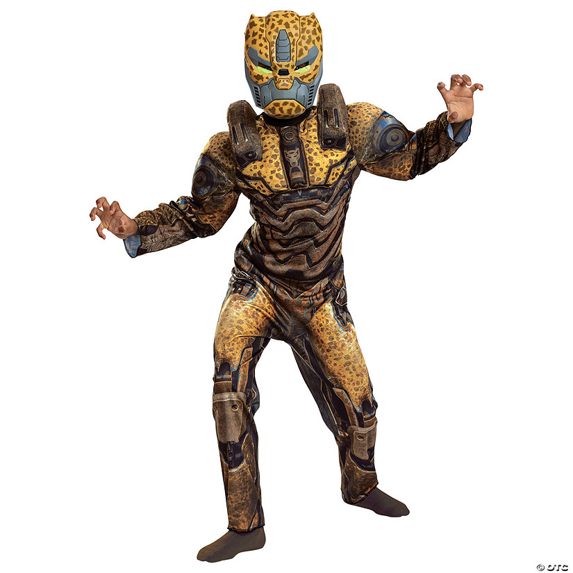 Kids Classic Muscle Transformers Cheetor Adaptive Costume Image