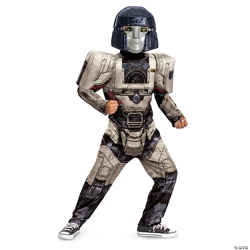 Kids Classic Muscle Transformers One&#8482; Megatron Costume Image