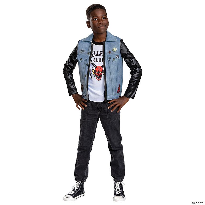 Kids Classic Stranger Things S4 Eddie Costume Image