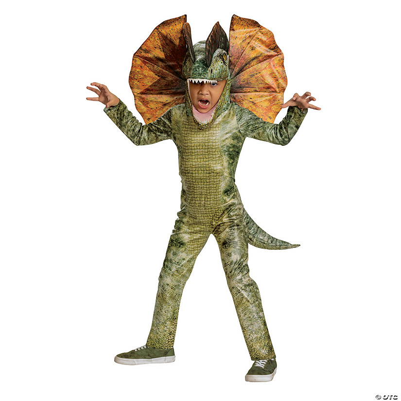 Kids Deluxe Dilophosaurus Costume Image