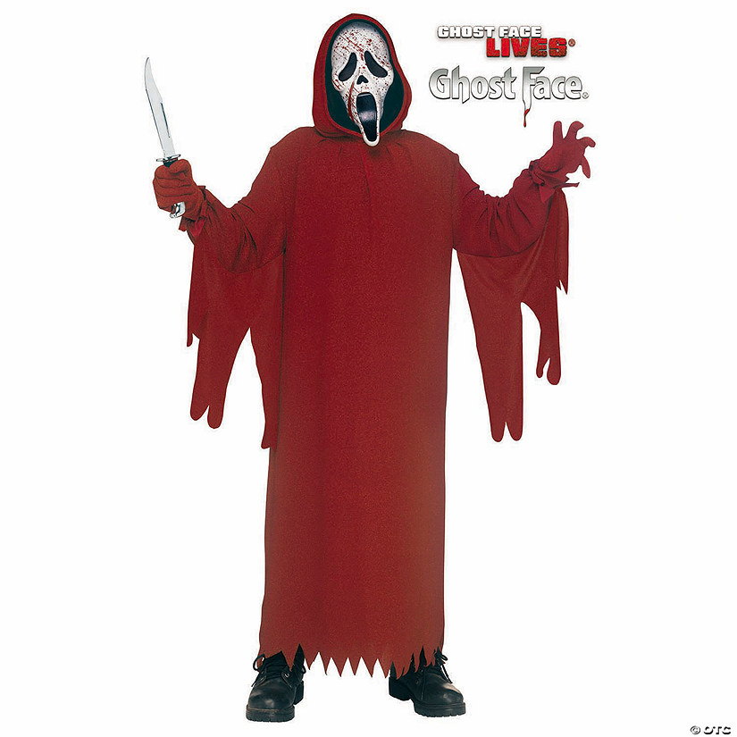 Kids Deluxe Ghost Face&amp;#174; Crimson Costume Image