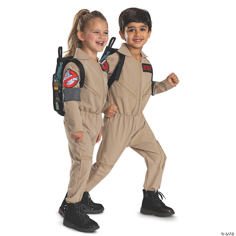 Kids Deluxe Ghostbusters: Frozen Empire&amp;#8482; Flight Suit Costume Image