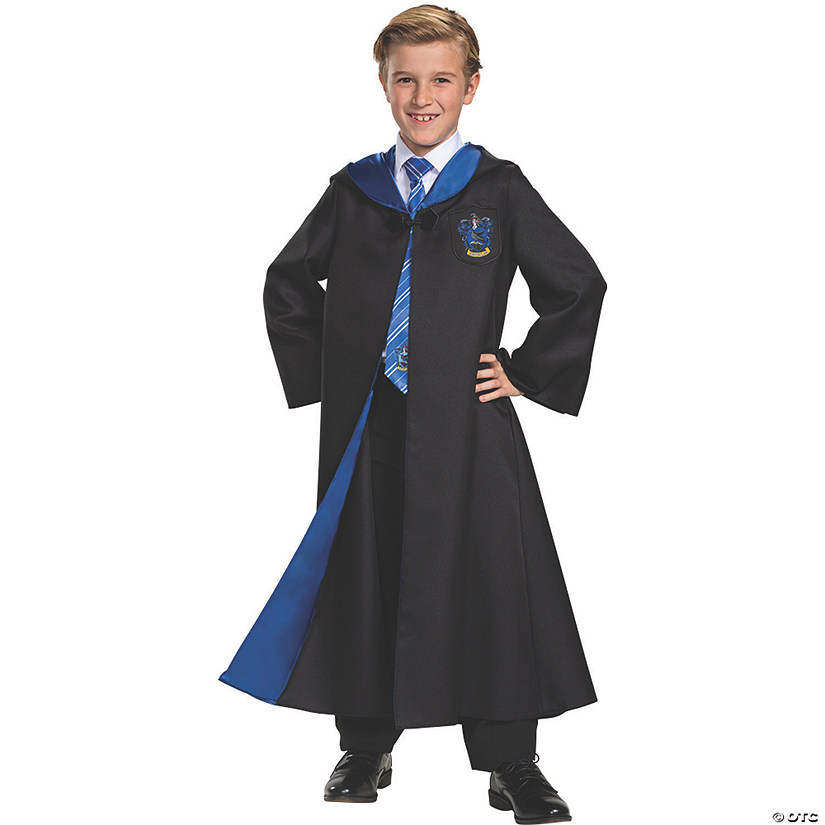 Kid's Deluxe Harry Potter Ravenclaw Robe - Large Image