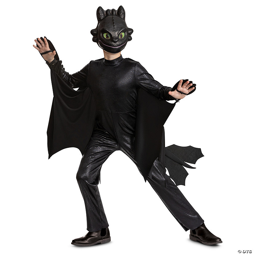 Kids Deluxe How to Train Your Dragon&amp;#8482; Live Action Toothless Costume Image