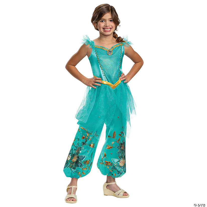 Kids Deluxe Jasmine Costume Image