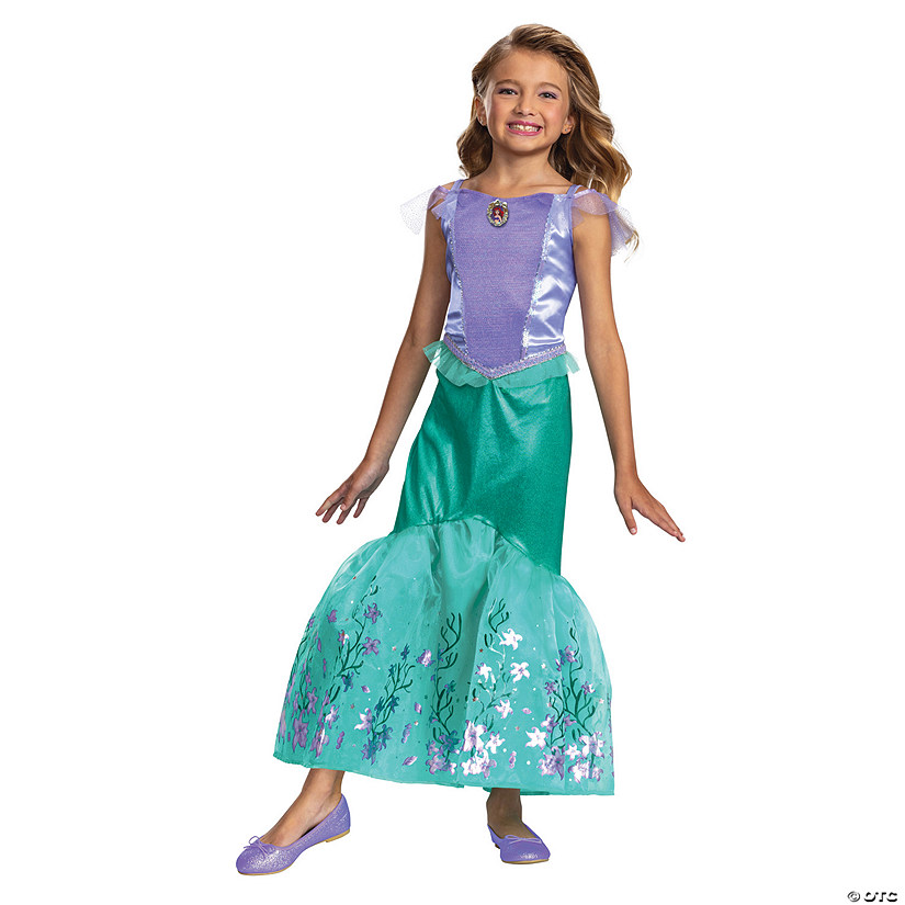 Kids Deluxe Little Mermaid Ariel Costume Image