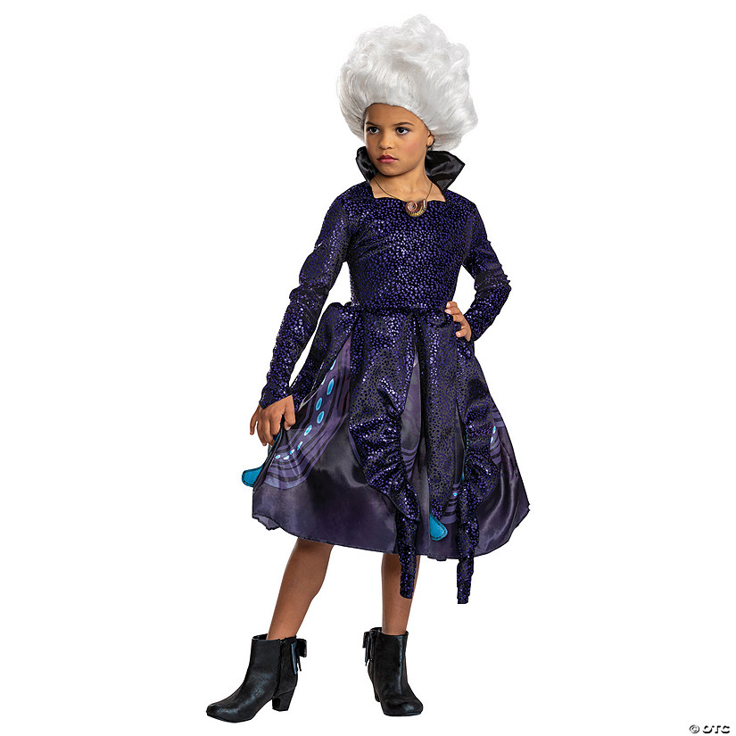 Kids Deluxe Live Action Little Mermaid Ursula Costume Image