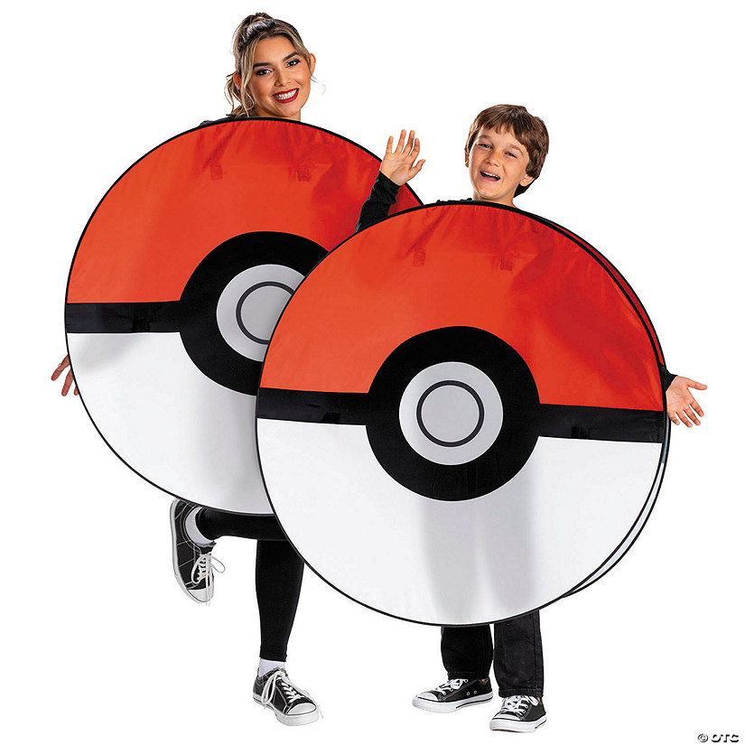 Kids Deluxe Pok&amp;#233;mon&amp;#8482; Pok&amp;#233; Ball Pop-Out Costume - One Size Image