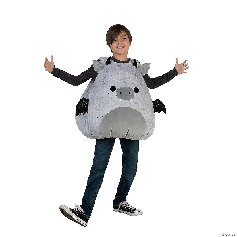 Kids Deluxe Squishmallows&amp;#8482; Gio the Gargoyle Stuffed Costume - One Size Image