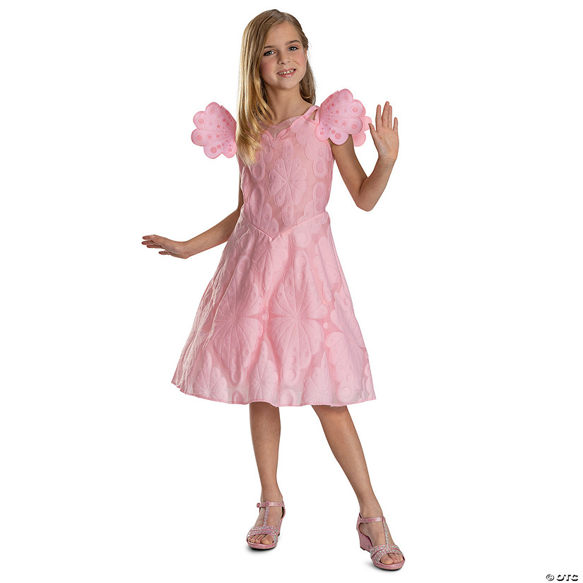 Kids Deluxe Wicked&amp;#8482; Glinda Dancing Dress Costume Image
