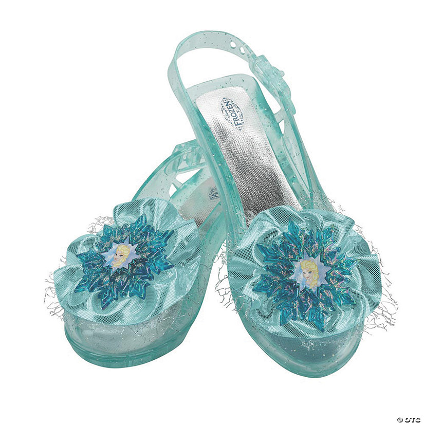 Kid's Disney's Frozen Elsa Sparkle Jelly Shoes Image