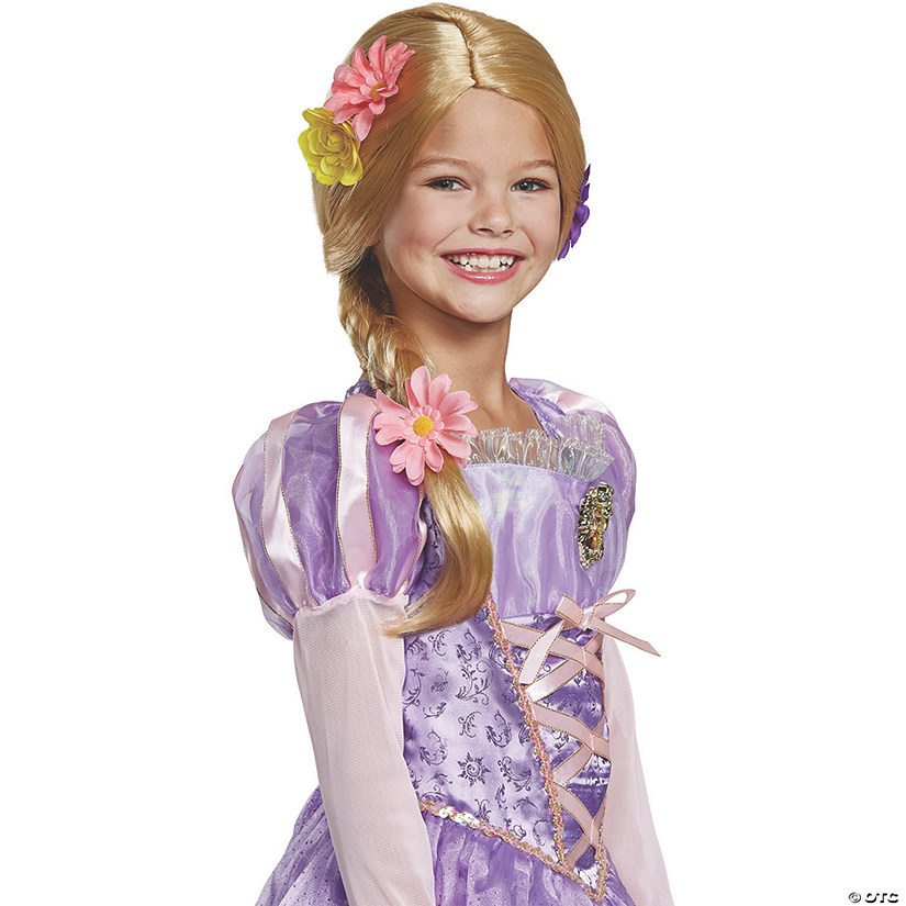 Kid's Disney's Tangled Rapunzel Deluxe Wig Image
