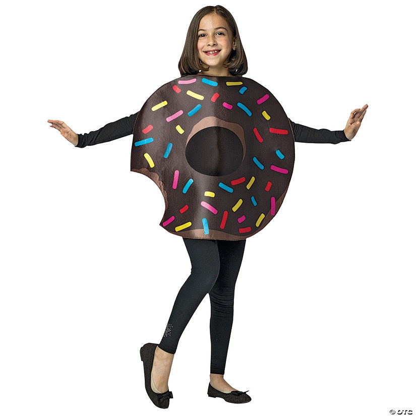Kids Donut Bite Costume 7-10 Image