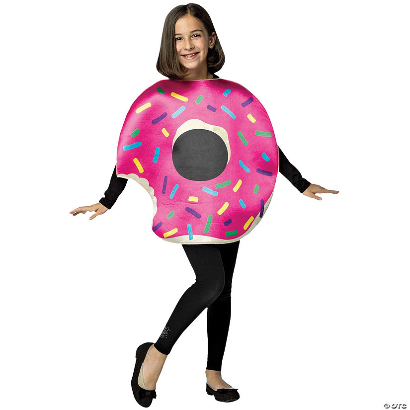 Kids Doughnut Costume 7-10 Image