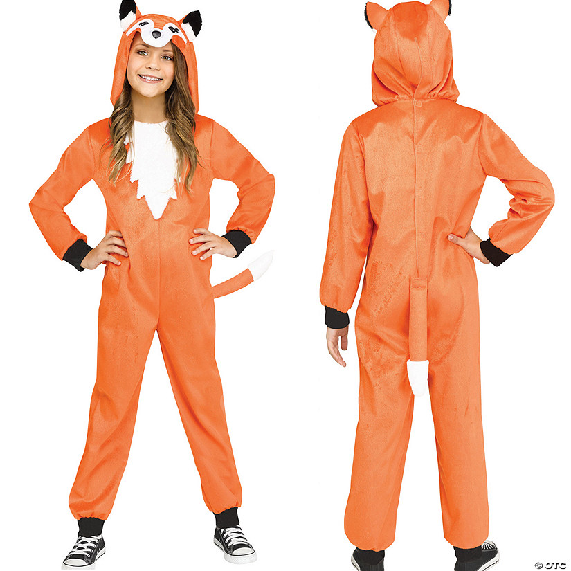 Kids Fox Jumpsuit Costume Image
