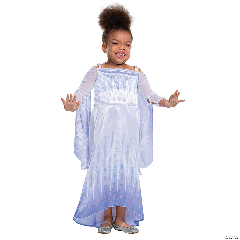Kids Frozen Elsa Snow Queen Adaptive Costume Image
