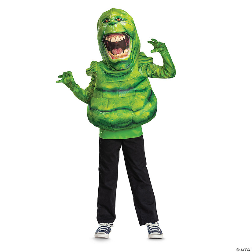 Kids Ghostbusters: Frozen Empire&amp;#8482; Slimer Costume - One Size Image
